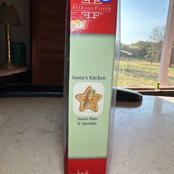 Fitz and Floyd snack plate and spreader - Picture 4 of 6